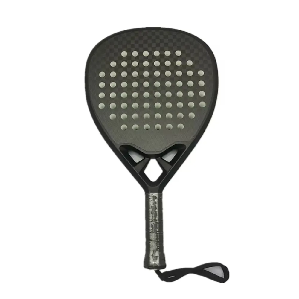 

Hot sale Carbon fiber/3k/12k/18k Beach Tennis Racket Professional Soft EVA tennis Racquet Padel Rackets