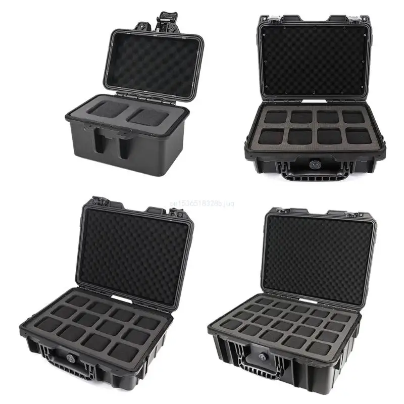 

Watch Box Portable 2/8/12/20 Slots Watch Display Storage Case EVA Shockproof Suitcase Waterproof Accessories Dropship