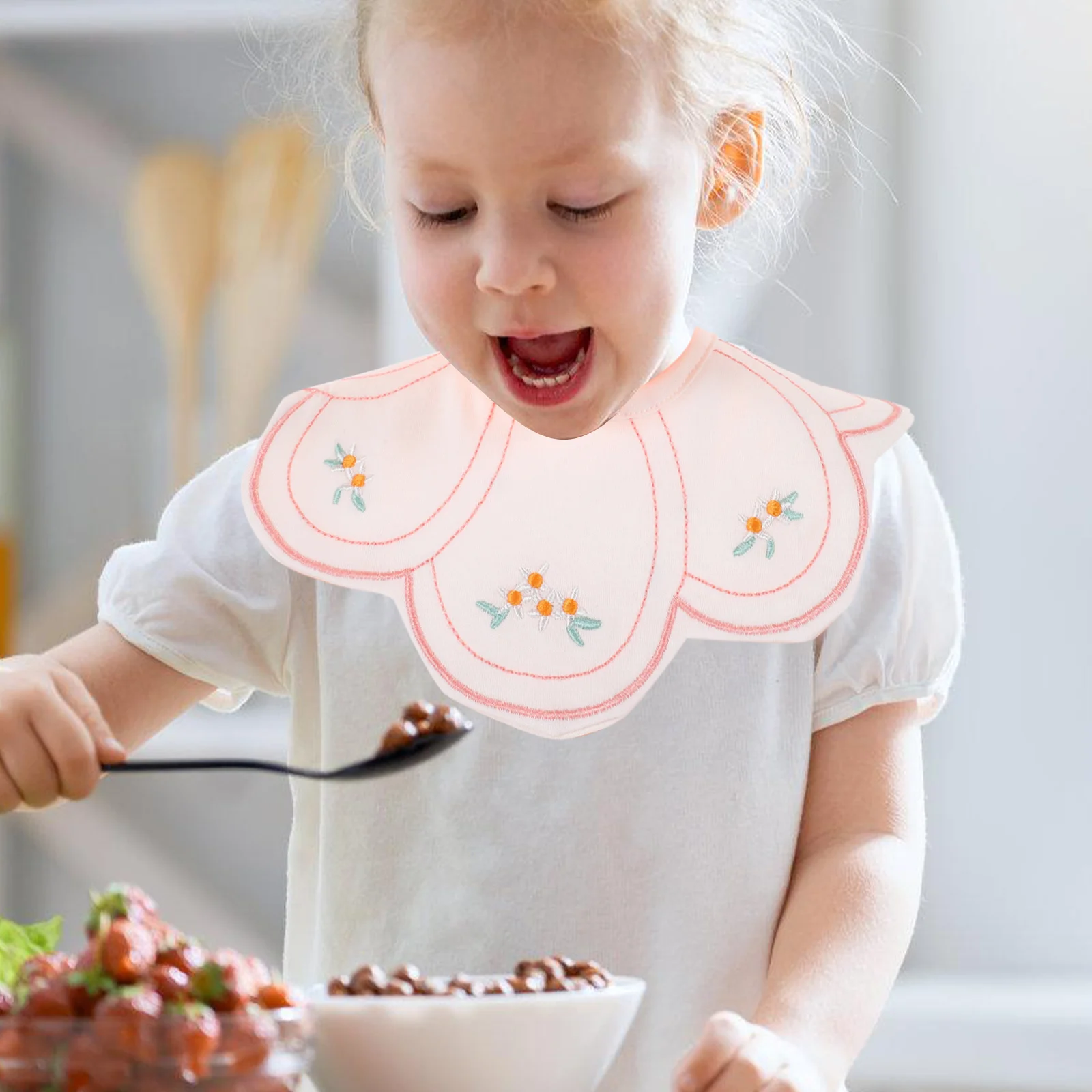 3 szt. Śliniaków dla niemowląt i małych dzieci, bawełniane śliniaki na ząbkowanie, miękkie, wygodne, wielokrotnego użytku, urocze wzory