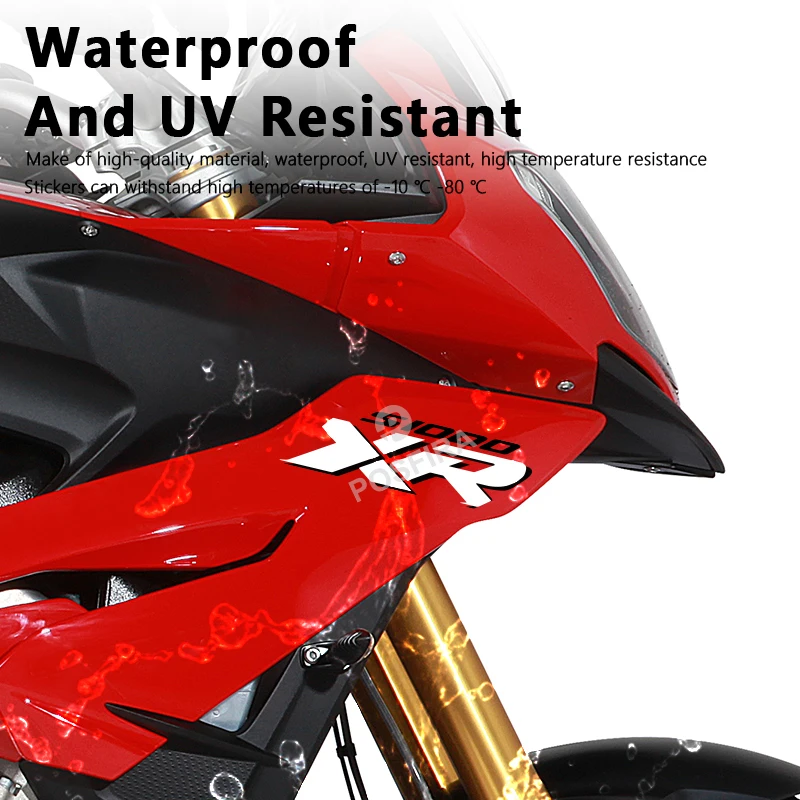 POSFIRA Stiker Sepeda Motor Stiker Vinil untuk BMW S1000XR 2017 2016 2015 Aksesori S1000 S 1000 XR 1000XR Stiker Sepeda Motor