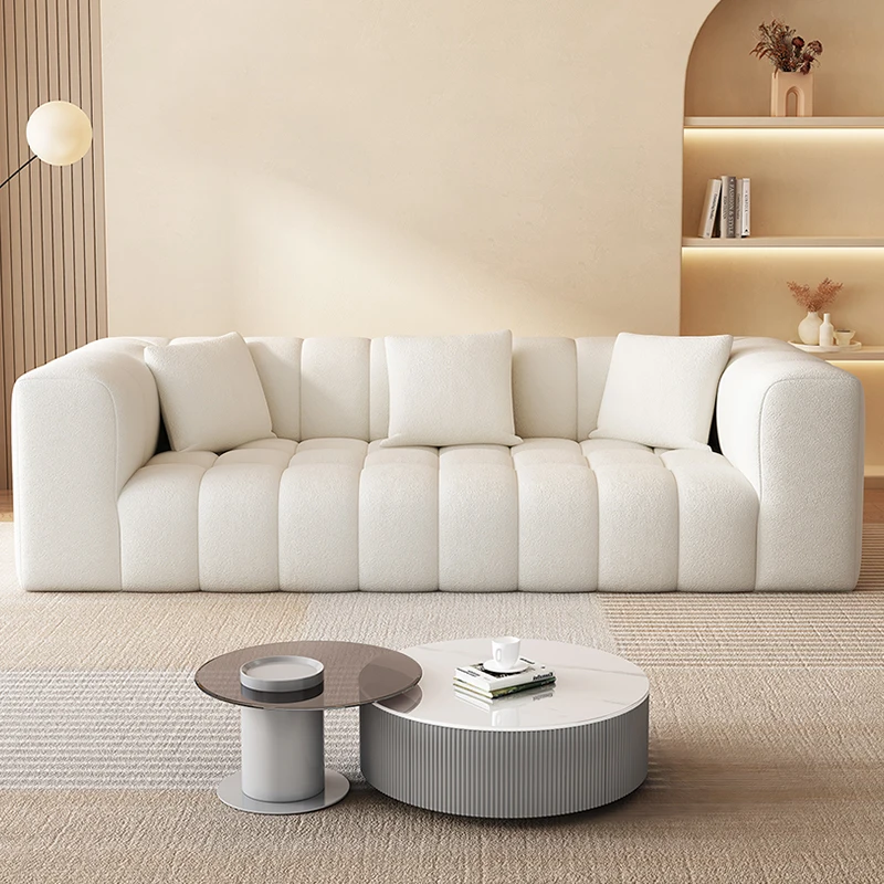 Creative Designer Sofa Transformer Relaxing Lazy White Modern Sofa Sleeper Nordic Salon De Jardin Living Room Furniture SGQ40XP