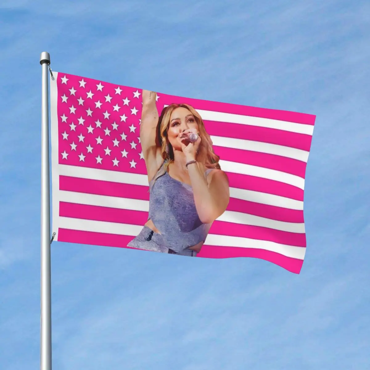 Hilary Duff The Lucky Me Tour 2026 Flags Double Sided Outdoor Banner Polyester Hanging Decoration