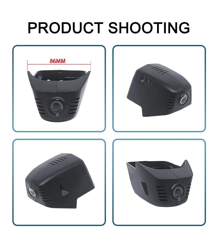 Für Volkswagen VW Tiguan (Mk2) 2016 2017 2018 2019 2020 2021 2022 2023 2024 Versteckte 4K UHD 2160P Wifi Auto Dvr Dash Cam Kamera – Detail 6