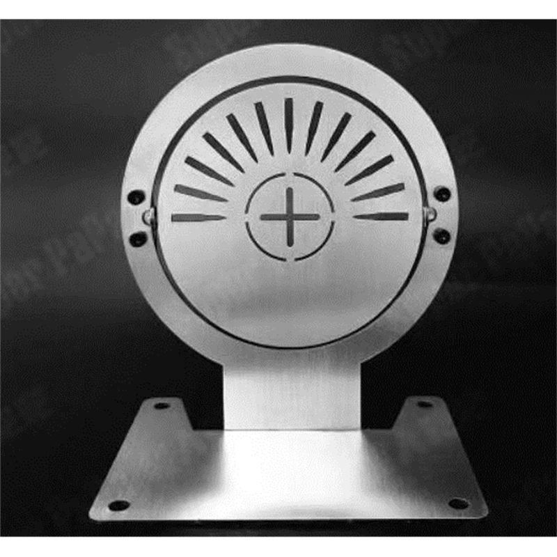 Metal Flipping Steel Target Airsoft Training Outdoor Shooting Practice Durable Rotating Reset Shooting Range Ball Tactical