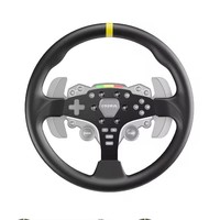 MOZA Racing 12-inch Round Wheel Mod for ES Wheel Aluminum alloy frame strong and durable plate weight 850g Ergonomic Design