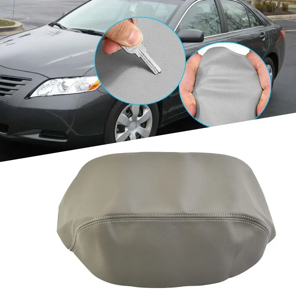 

1x крышка подлокотника центральной консоли автомобиля для Toyota Camry 2007-2011, кожаная крышка подлокотника центральной консоли, детали