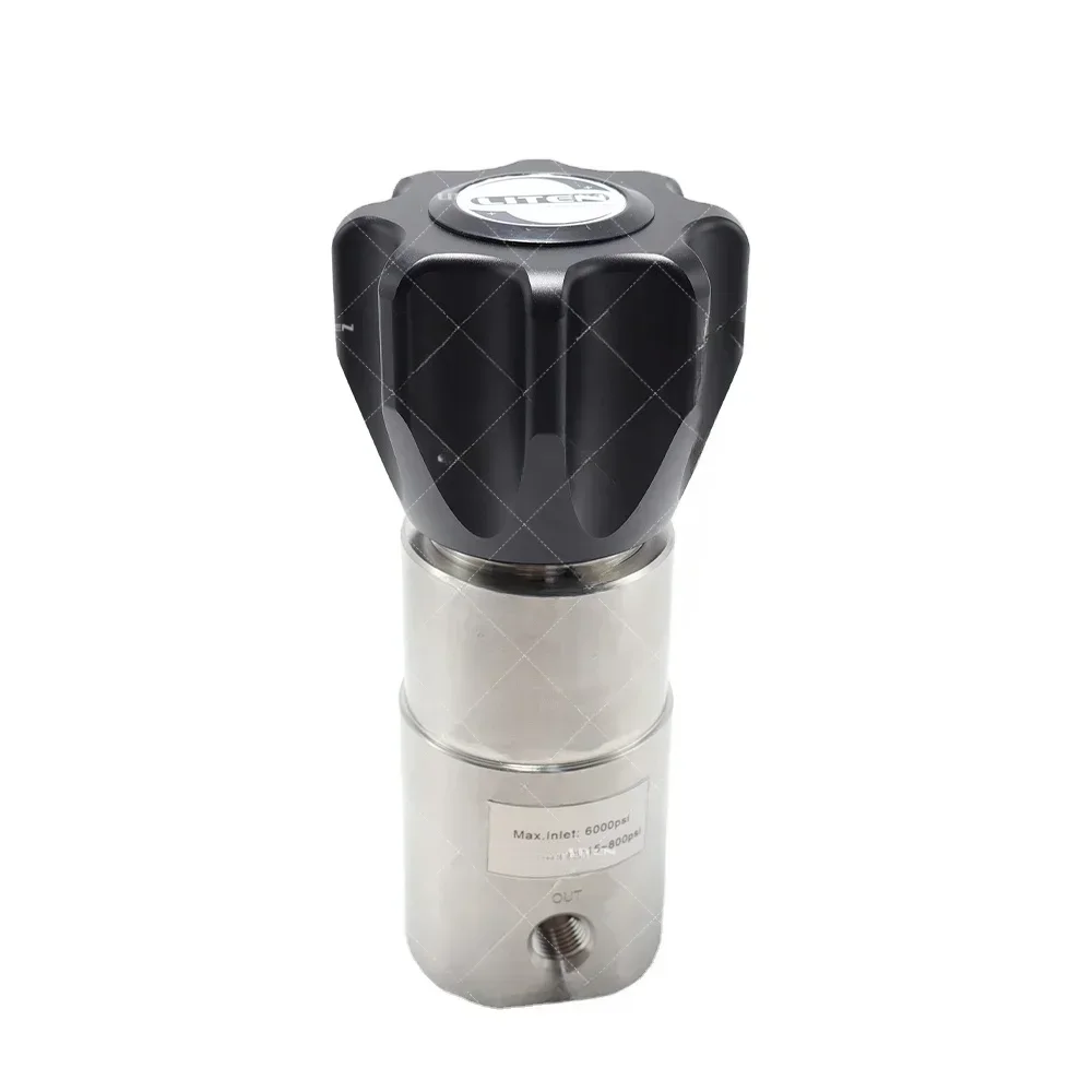 

Venting Pressure Regulator 10000 Psi 316L Stainless Steel 1/4 High Pressure Back Pressure Regulator Piston Design