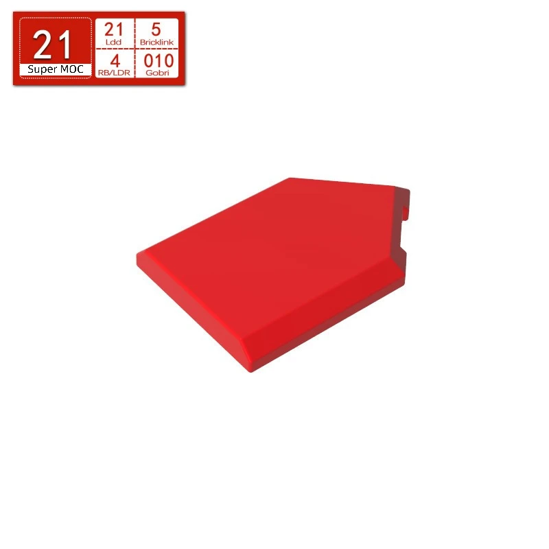 10PCS Tile, Modified Compatible with 22385 35341 35339 Moc Accessories 2x3 Pentagonal Pieces of Toys BUilding Block Parts