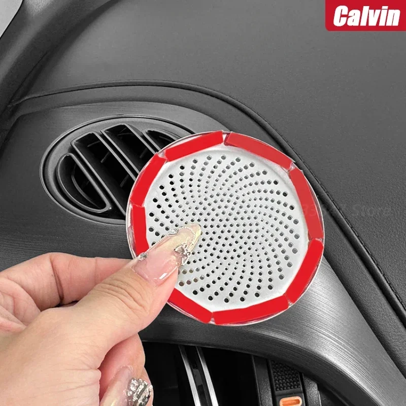 For BYD Atto3 Car Instrument Panel Out of The Trend Dust Cover Special Speaker Decoration Upgrade Protective Cover Accessories