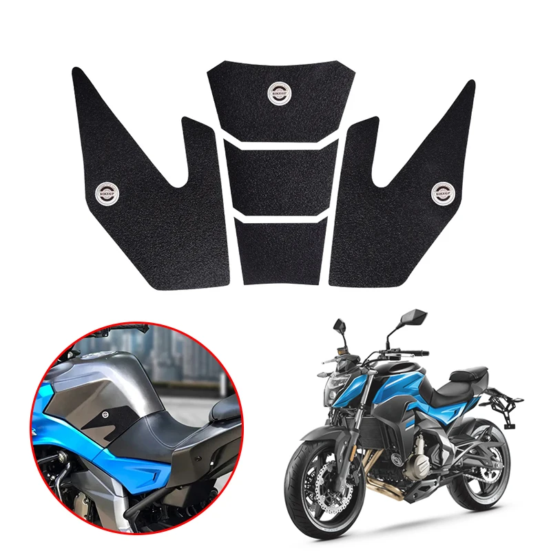 Fit for CFMOTO 400NK 650NK Motorcycle Non-slip Fuel Tank Pads Knee Grip Protector PVC Traction Decals Accessories 400 650 NK