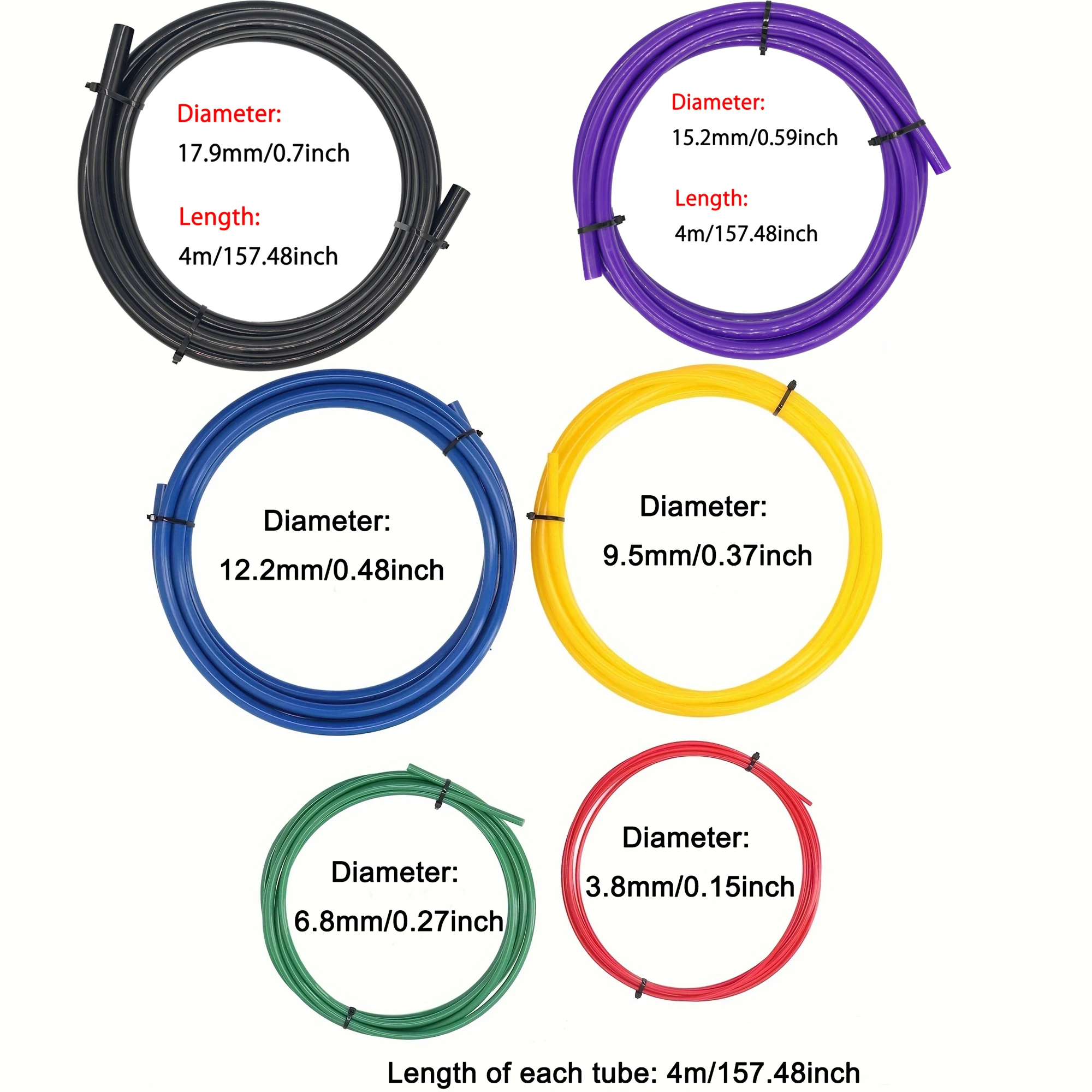 

Copper Pipe Protector 1/4"/3/8"/1/2"/5/8"/3/4''/7/8''Anti-Deformation Copper Pipe Protection CT-205 PE Plastic Pipe Bending Tool