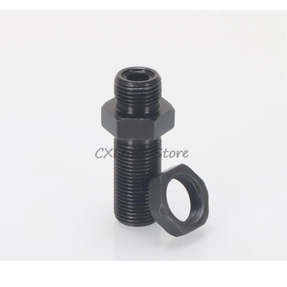 1Pc 14/16/18/22/27x1.5 Male Thread O Type Hydraulic Transition Direct Partition Straight Extension Through Plate Connector