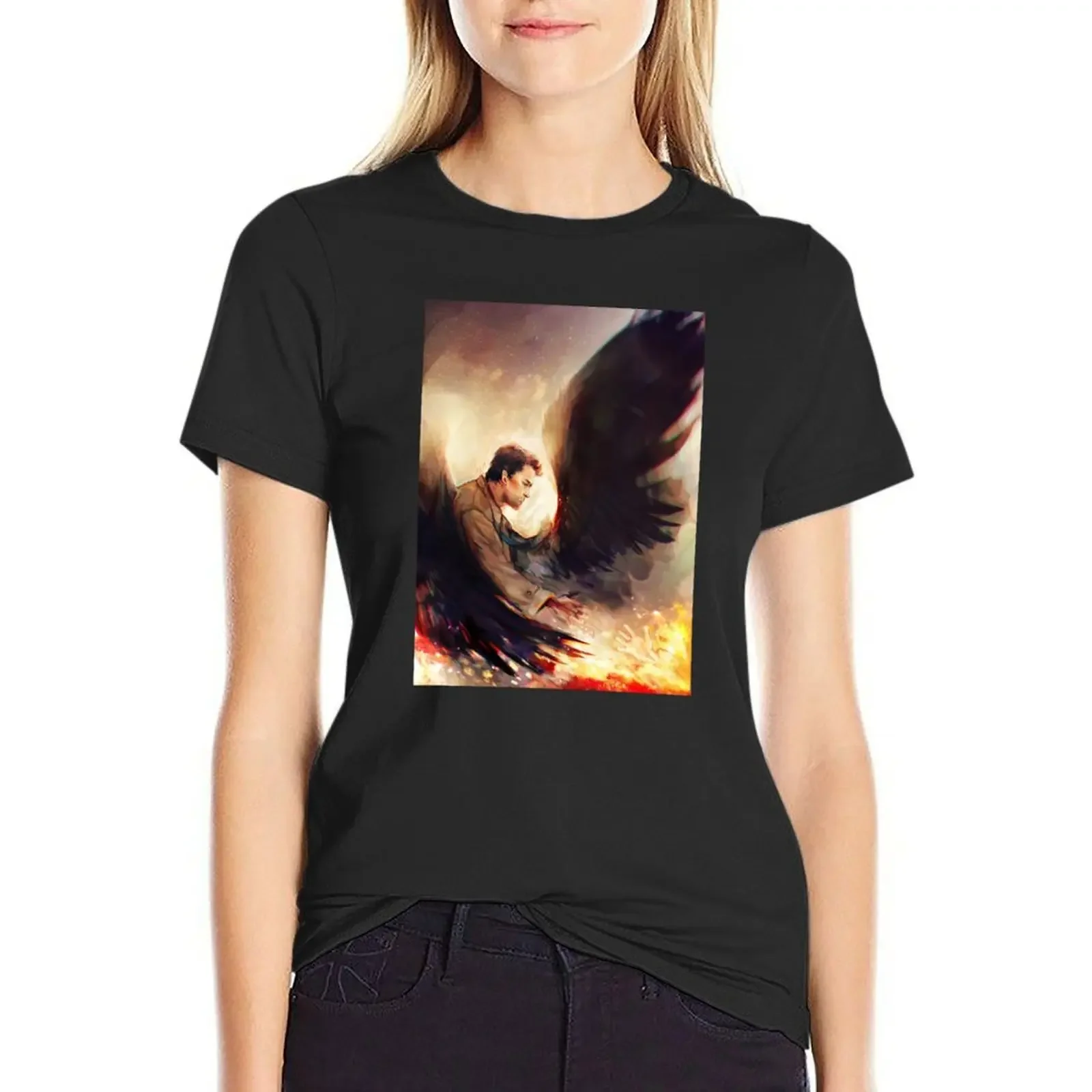 

Perdition T-Shirt female plus size tops sublime tops Women
