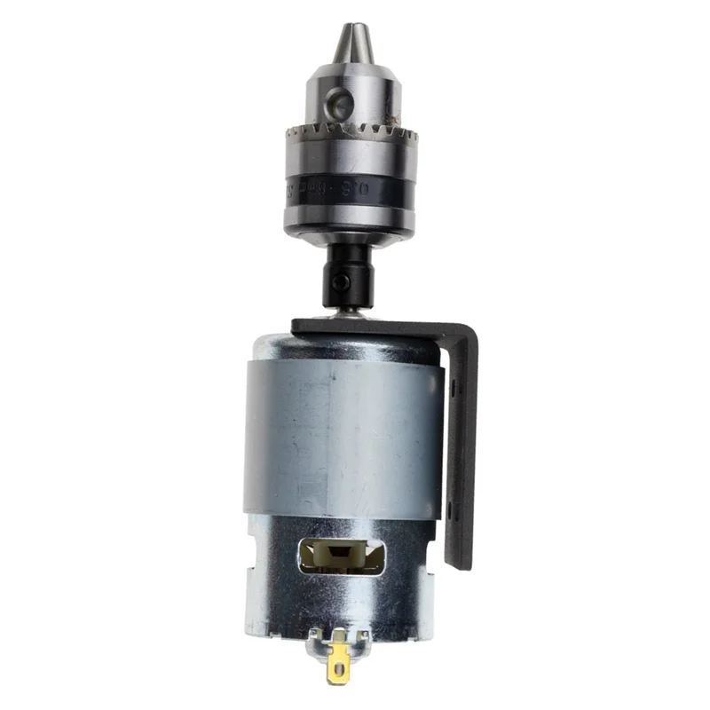 

YWDZ-2X 775 Motor 10000Rpm DC 12V Lathe 775 Motor With Mini Hand Drill Chuck And Milling Machine Mounting Bracket