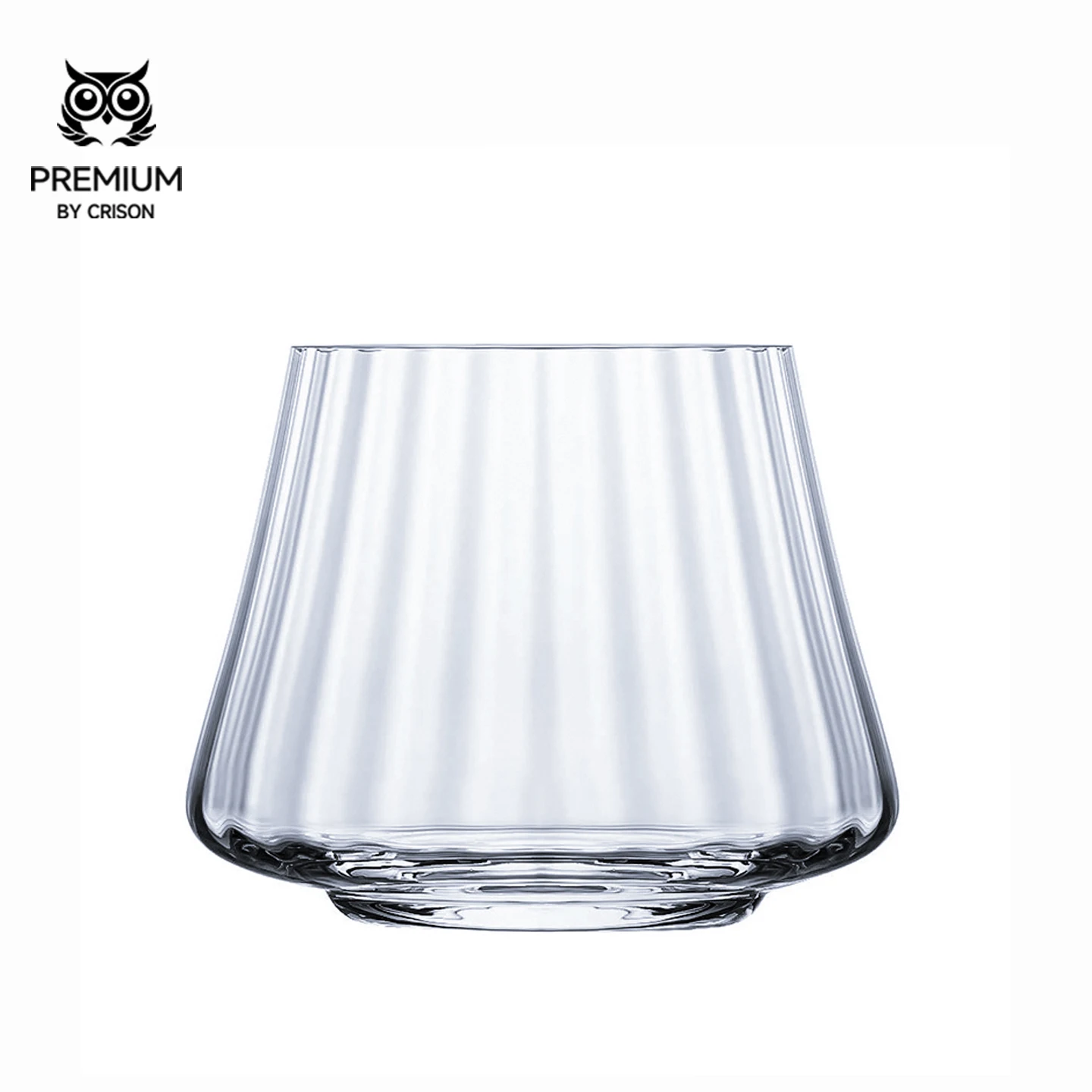 CRISON PWK505 Handmade Classic Whiskey Cup High Quality Crystal Glass Bar Cocktail Cup 290ml