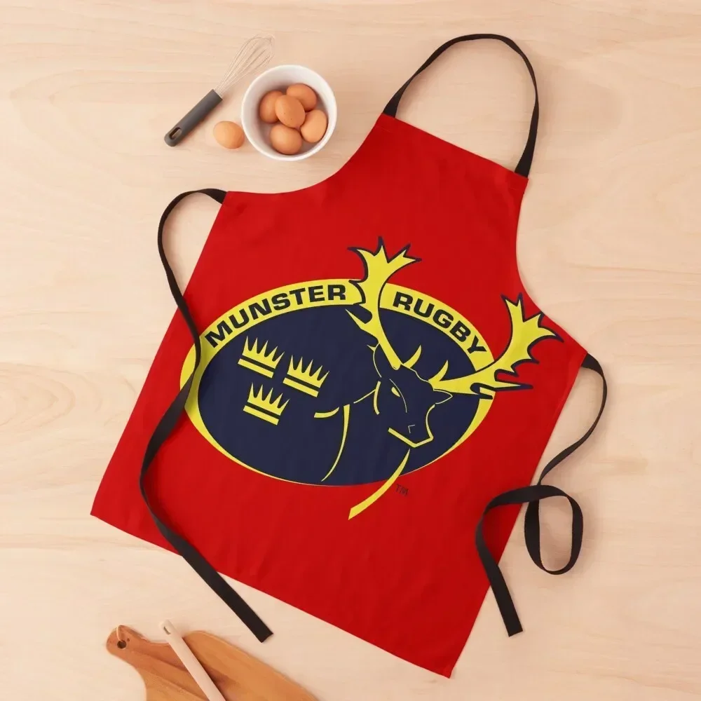 The Munster Rugby Apron Things For The Home Kitchen Things For Home Household Items Useful Utensils For Kitchen Apron