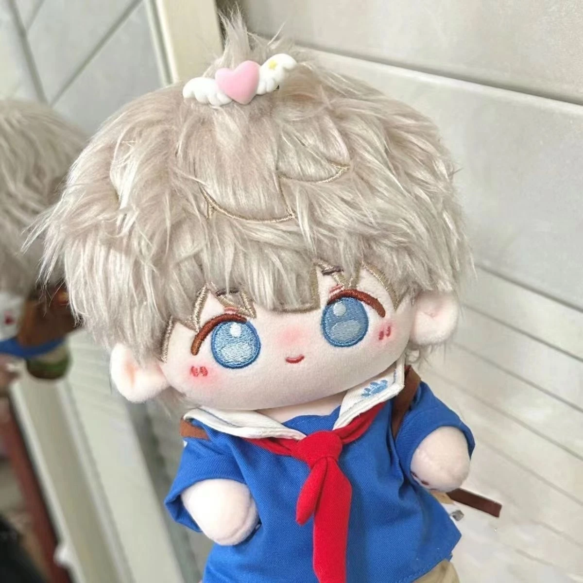 Liefde En Deepspace Rafayel Zayne Xavier Cosplay Cartoon 20Cm Anime Schattige Katoenen Pop Naakte Baby Delicacydecors Maumet Harige