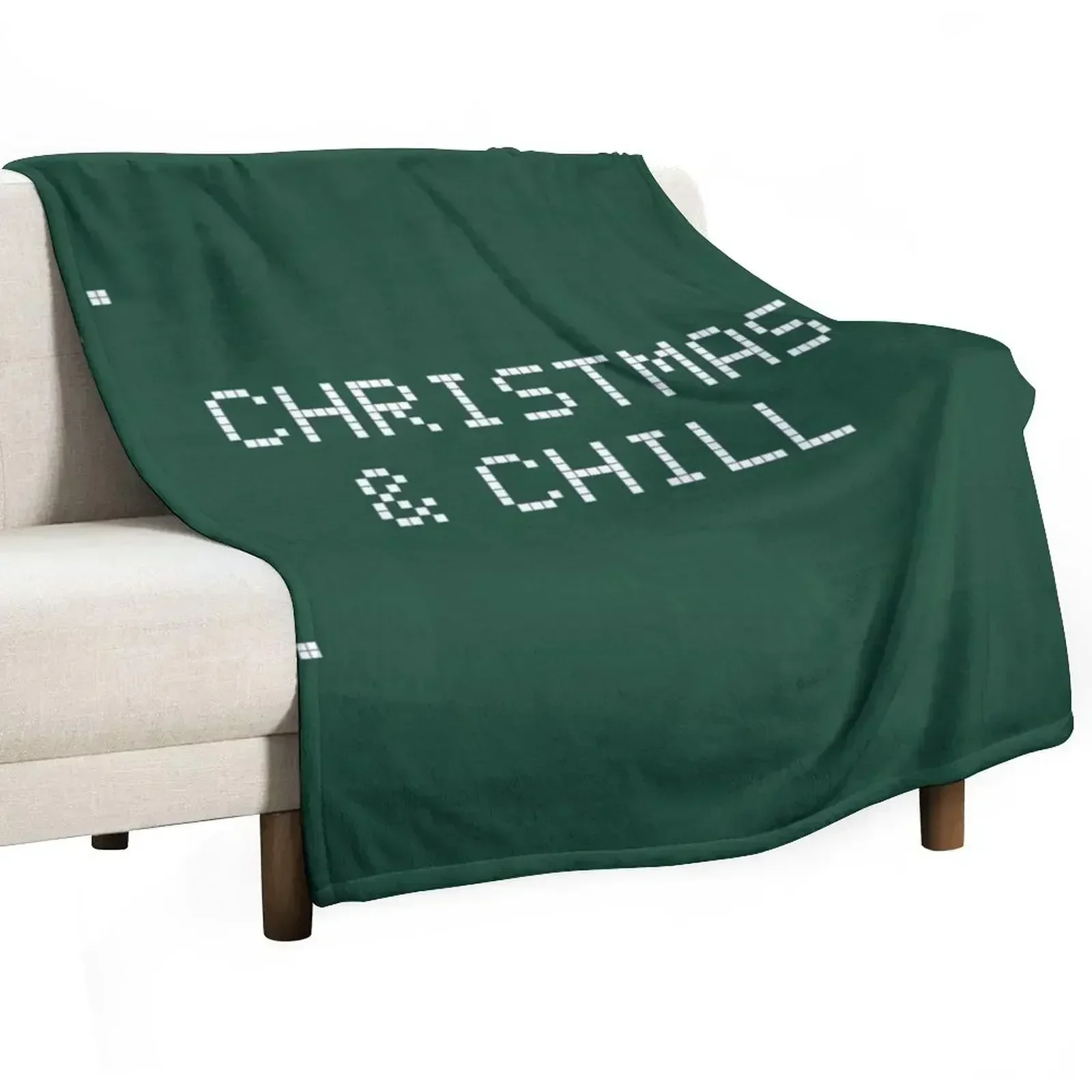 christmas & chill Throw Blanket decorative Hairy blankets ands Soft Beds Softest Sleeping Bag Blankets