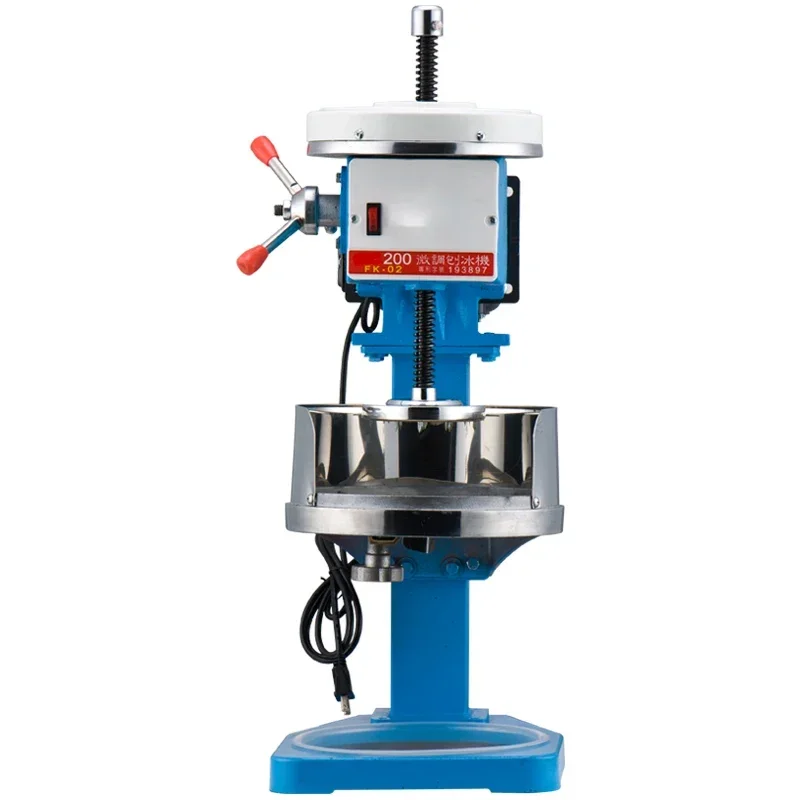 

220V Electric Ice Crusher Ice Cream Machine Smoothie Shaved Ice Machine Snowflake 350W