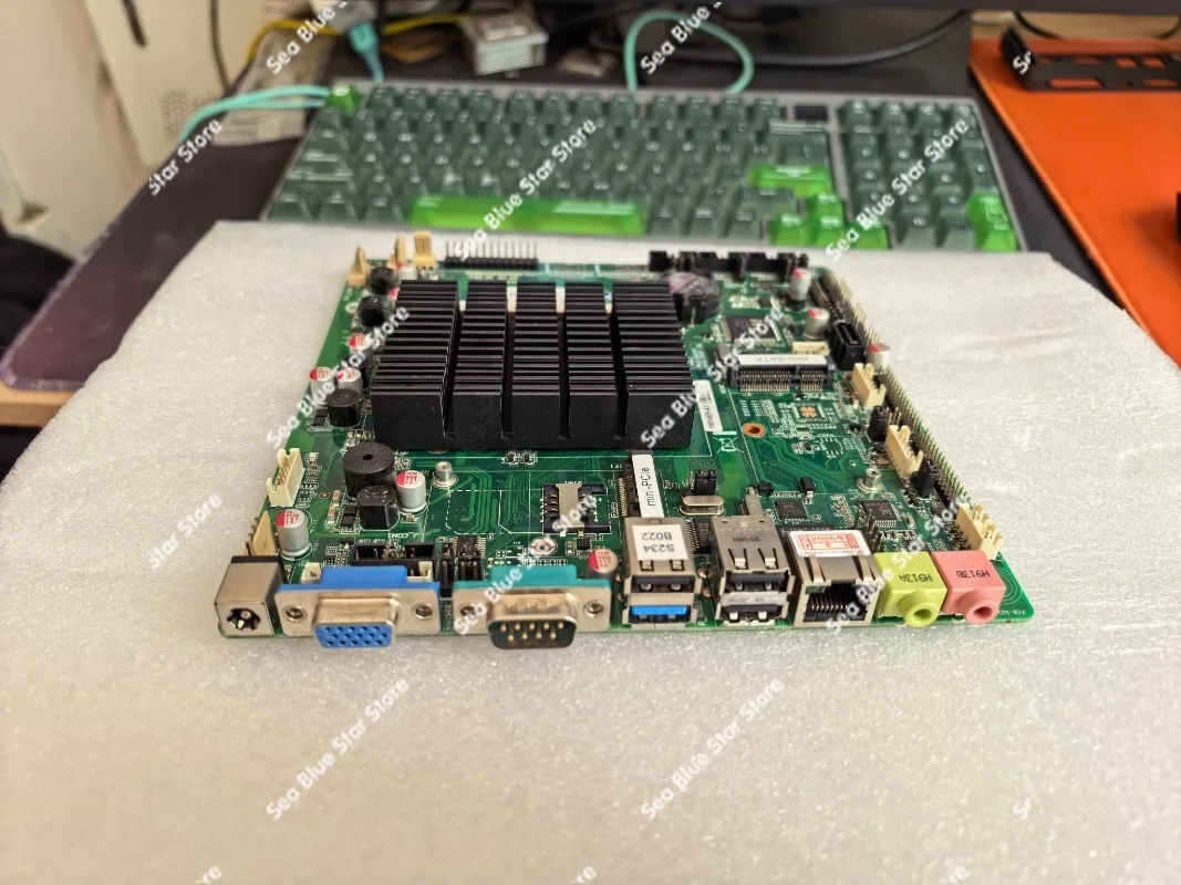 Industrial  Board SV1a-19014EP-A1 Quad-core 2.0G Support MSATA Solid State Disk, Second-hand Disassembly of The Main Board