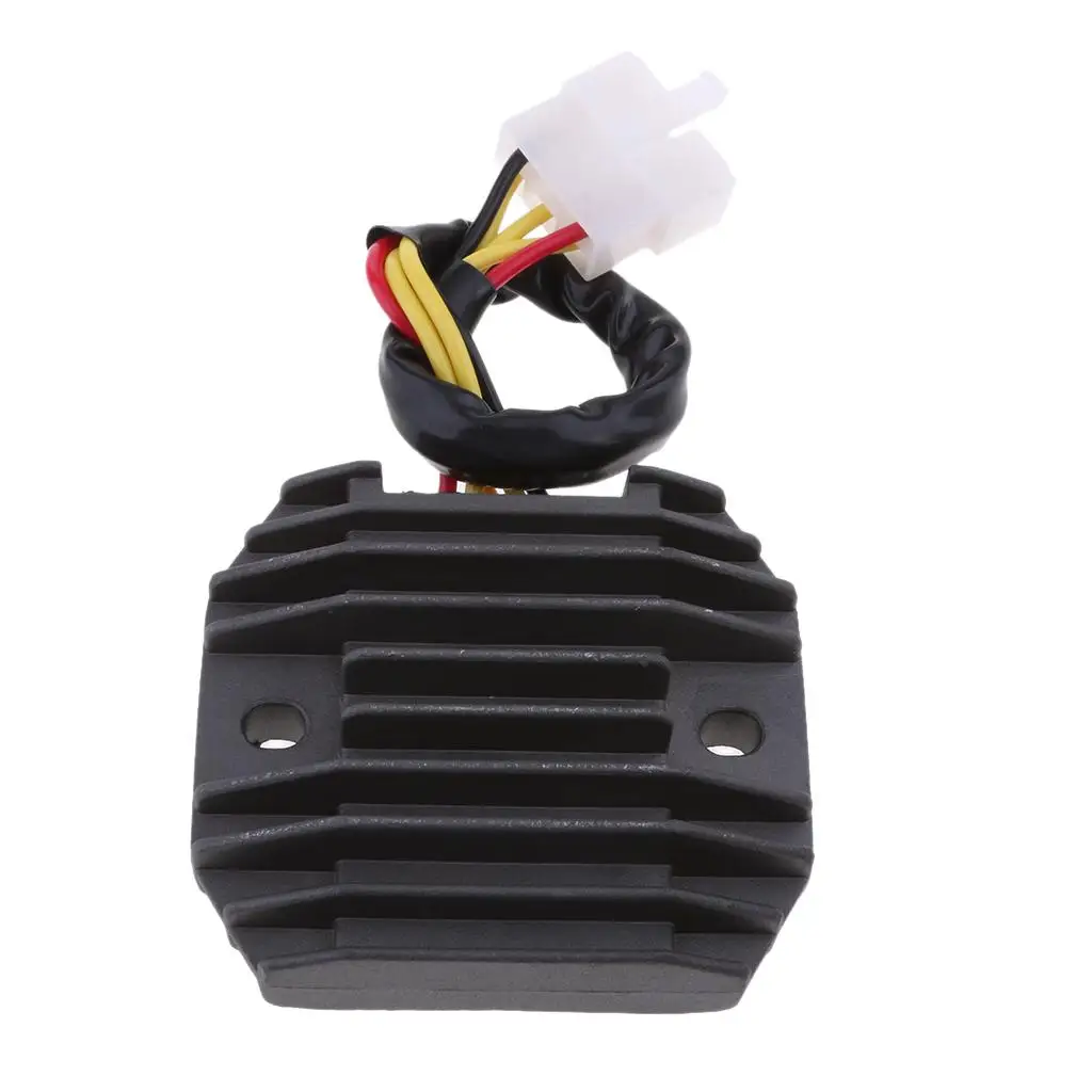 Motorcycle Rectifier Regulator Iron Rubber 12V Power Alternate Adjustable for Yamaha FZS600 Fazer 1998-2003