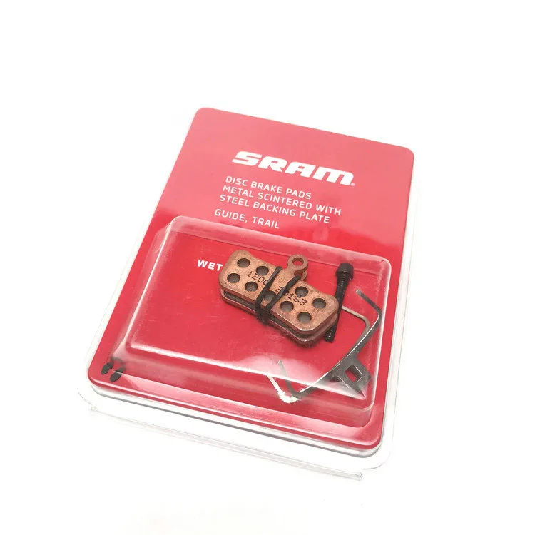 SRAM disc brake pads organic with steel backing plate GUIDE TRAIL MTB & Road bicycle acesssories cycling
