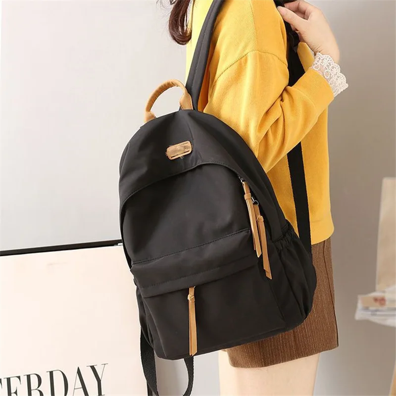 High school Harajuku Ins versatile school bag middle school students junior high school girls trendy backpack new style backpack