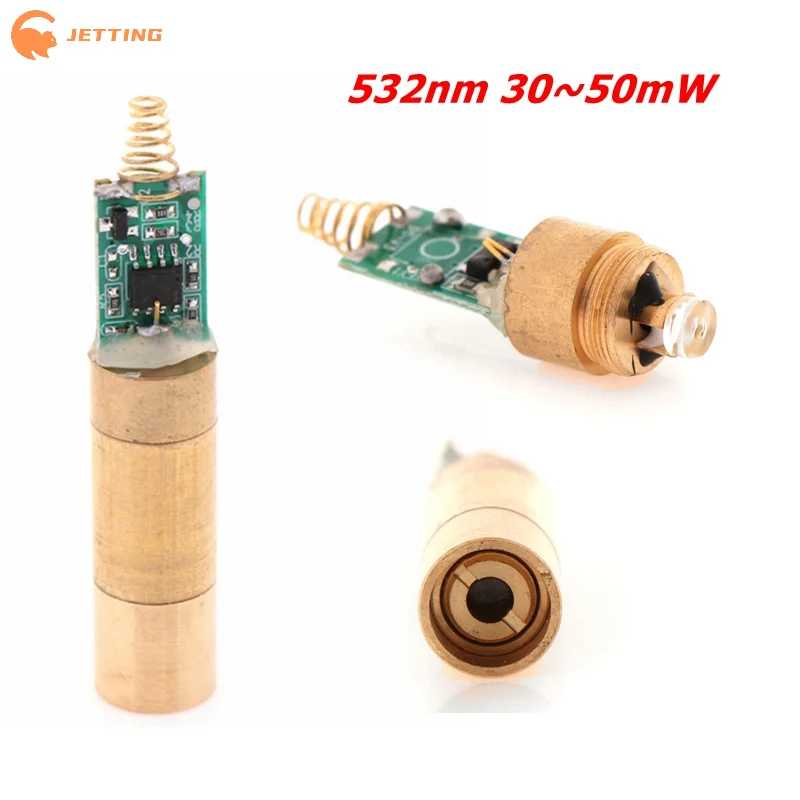 1PCS 532nm 30~50mW Green Laser Module Point Laser Module