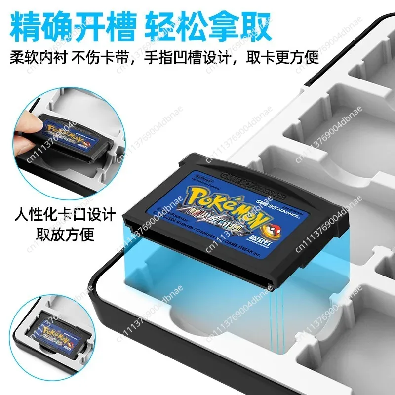 16-In-1 game card storage box GBA magnetic storage box