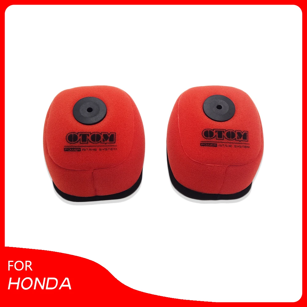 

For HONDA CRF250F Motorcycle Air Filter Cleaner Dual Foam Layer Sponge Cover 17213-K99-A00 CRF-F 250 2019 2020 2021 2022 2023