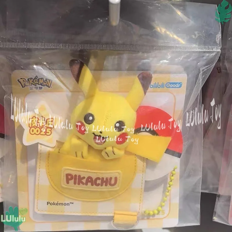 ポケモンぬいぐるみパッチ-id-カードホルダーキーホルダーピカチュウイーブイサイダックスプリガティトフエココクアックスリーアニメグッズコレクター向け