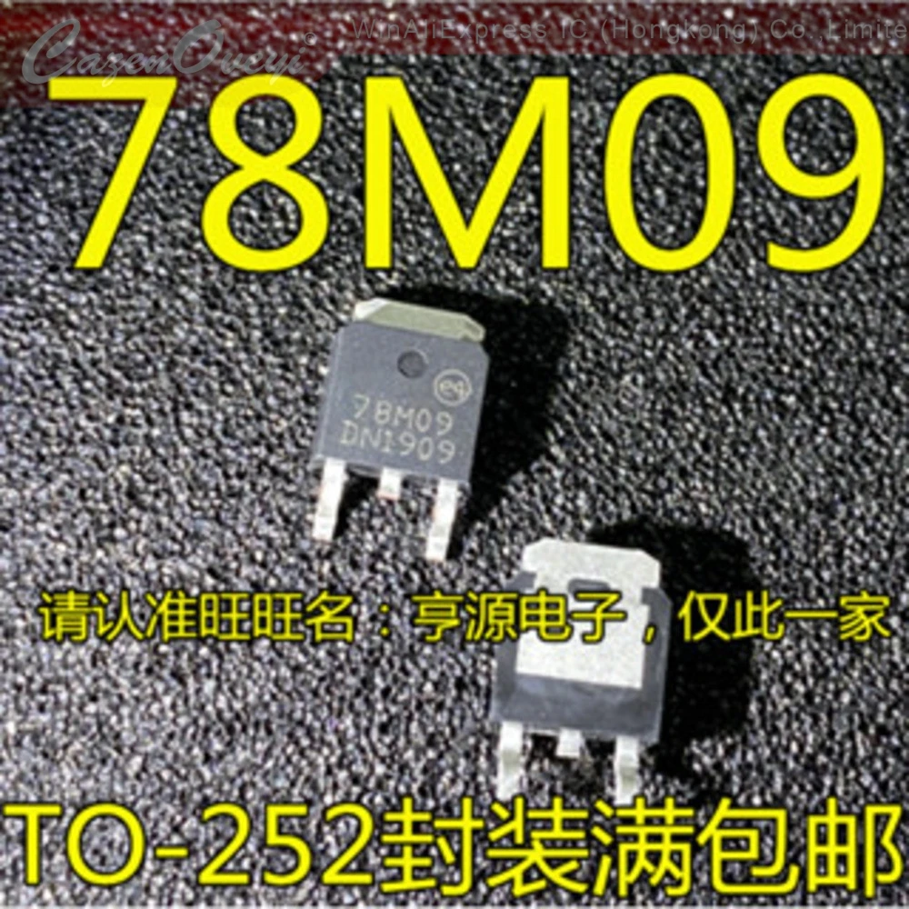 5pcs/lot 78M09 L78M09CDT-TR 78M10 L78M10ABDT-TR 78M12 L78M12 78M15 L78M15CDT TO-252