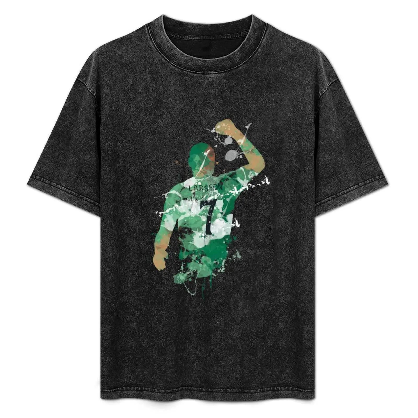 

Henrik Larsson Celtic Legend Art T-Shirt Festival Short Sleeve T-Shirt