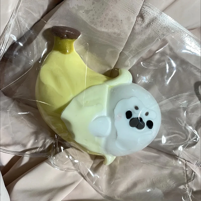 Slow Rising Soft Seal Squeeze Stress Relief Ball, Squishy Sensory Decompression For Kids Adults, Cute Animal Relief Figurine