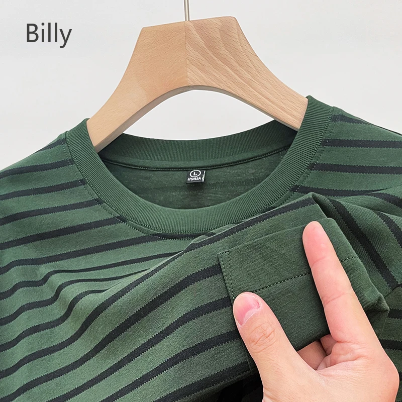 

Summer Positioning Color Stripe Round Neck Short Sleeve Polo Shirts Mens Designer T Shirt Cotton T Shirt Men High Quality Formal