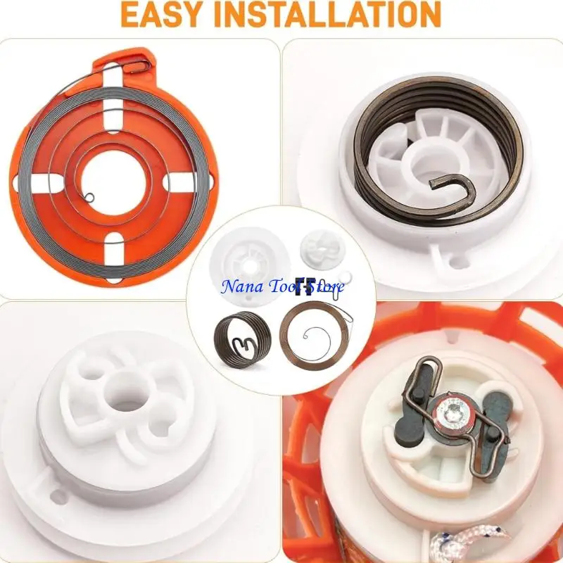31GJ OEM Replacement Recoil Starter Repair For Bg86 Bg86c Bg56 Bg56c Sh86 Sh56 Blowers Plastic Metal Construction