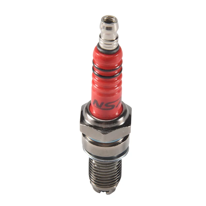 AY03-3Pcs D8TC 3 القطب شرارة التوصيل ، سباق شرارة التوصيل مع 3 القطب ل CG 125 150 200Cc CF250 دراجة نارية سكوتر ATV رباعية