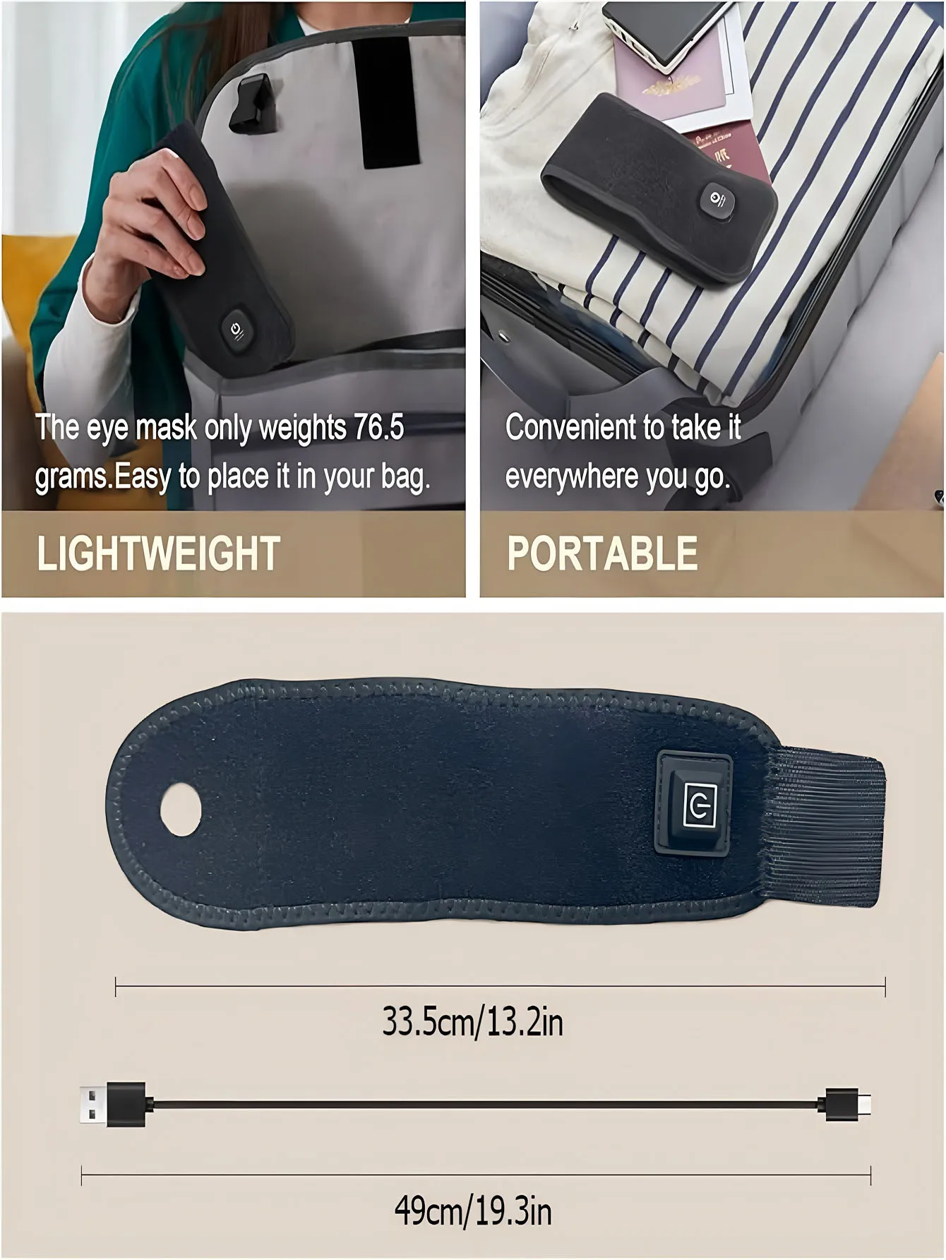 2026 Electrically heated wrist brace with adjustable and breathable black strap for sports and hand joint protection tools  USB