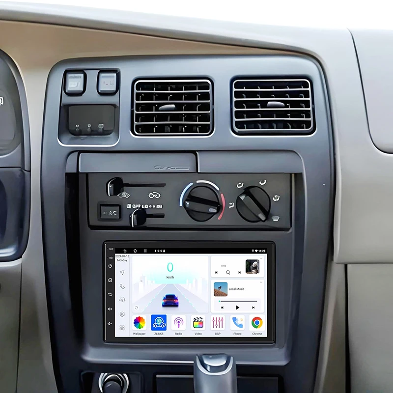 

4-64GB 7" Car Radio Wireless Carplay For Toyota 4Runner 1996-2002 Adnroid 15 Auto Stereo Head Unit GPS Navi