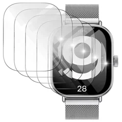 Tempered Glass for Xiaomi Redmi Watch 5 3 Active Lite Smart Watch Screen Protector Anti-Scratch Mi Redmi Watch 4 Prottiecve Film