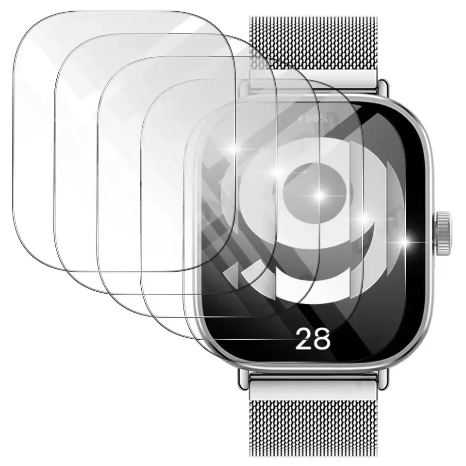 Tempered Glass for Xiaomi Redmi Watch 5 3 Active Lite Smart Watch Screen Protector Anti-Scratch Mi Redmi Watch 4 Prottiecve Film