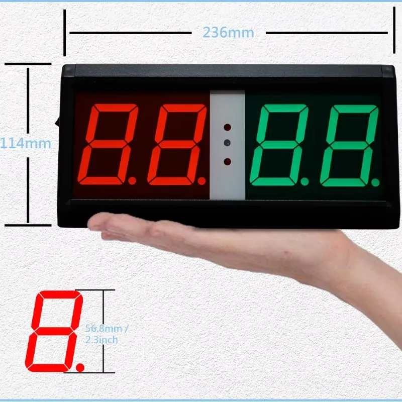 Wide Applications Portable Led Display Electronic Scoreboard With Button Adjustment And Wireless Remote Control Top Pick