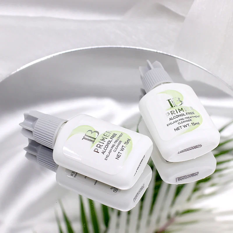 1 ボトル IBeauty アルコールフリープライマーまつげエクステンション接着剤ブースター 15 ミリリットル IB ボンダーメイクアップツール韓国美容オリジナル韓国