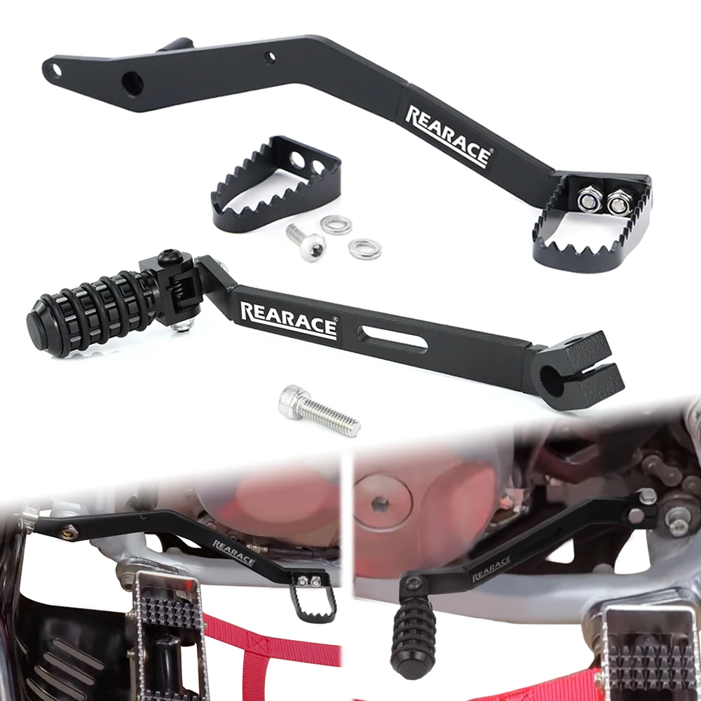 

Fit For TRX400X/EX SPORTRAX 2002-2010 2011 2012 2013 2014 Motorcycle Brake Pedal & Gear Lever Shifter Shift Lever Foldable