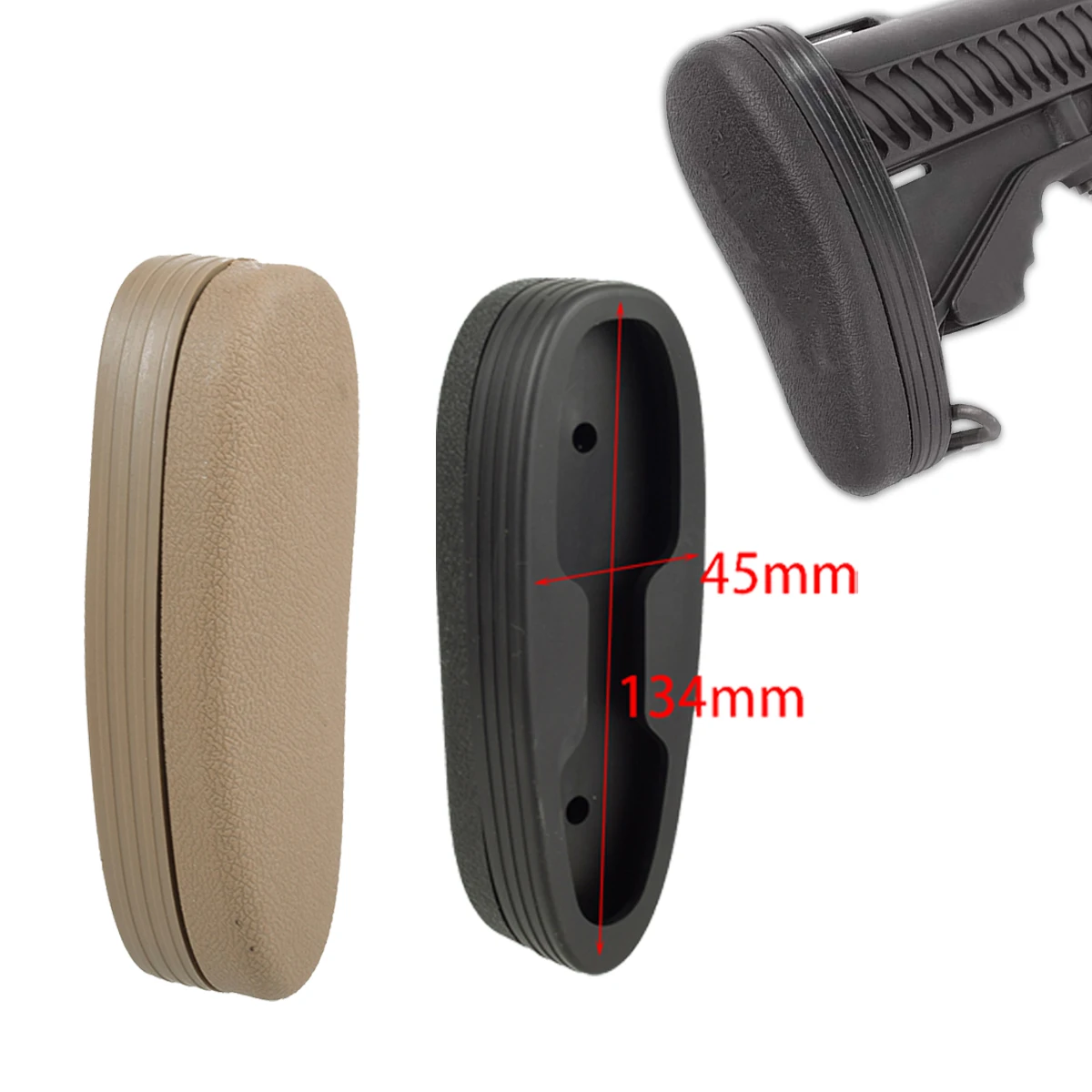 

Tactical Snap-On Stock Recoil Pad for Most 6-Position Adjustable Stocks AR15 Buttstock Gun Accessory Weapons