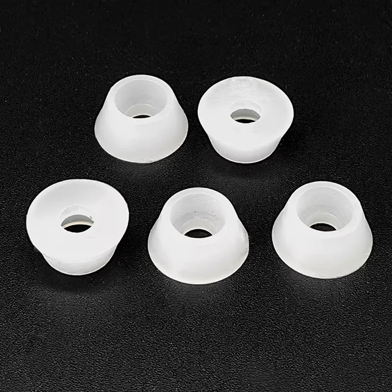 4/20/100PCS Arc Surface Bow Cantilever Office Chair Foot Pads Anti-Scratch Floor Protector Gasket for Stainless Steel Legs