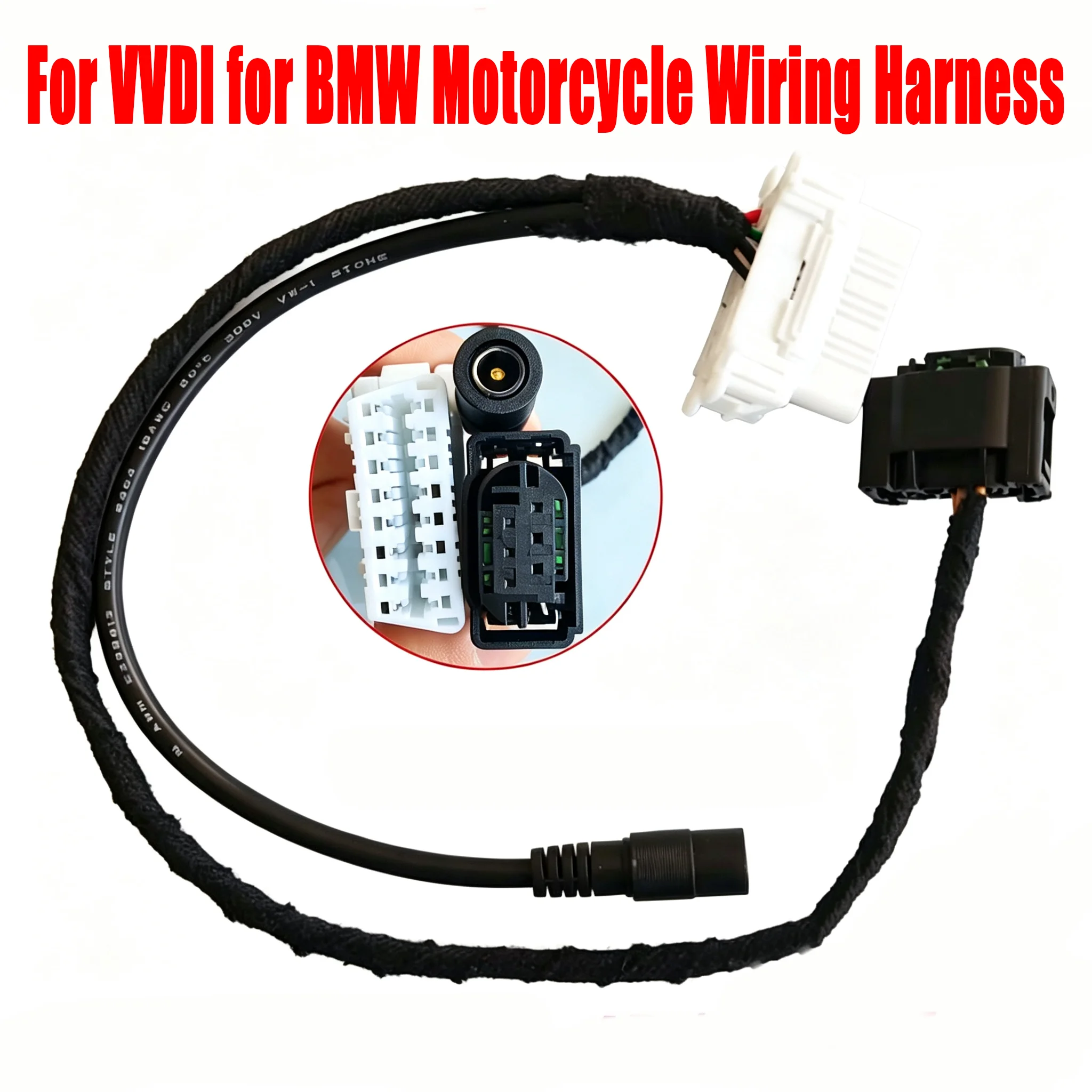 

for VVDI for BMW Motorcycles Complete Matching Wiring Harness Without Disassembling the Lock Head 4D 8A Remote Control Key