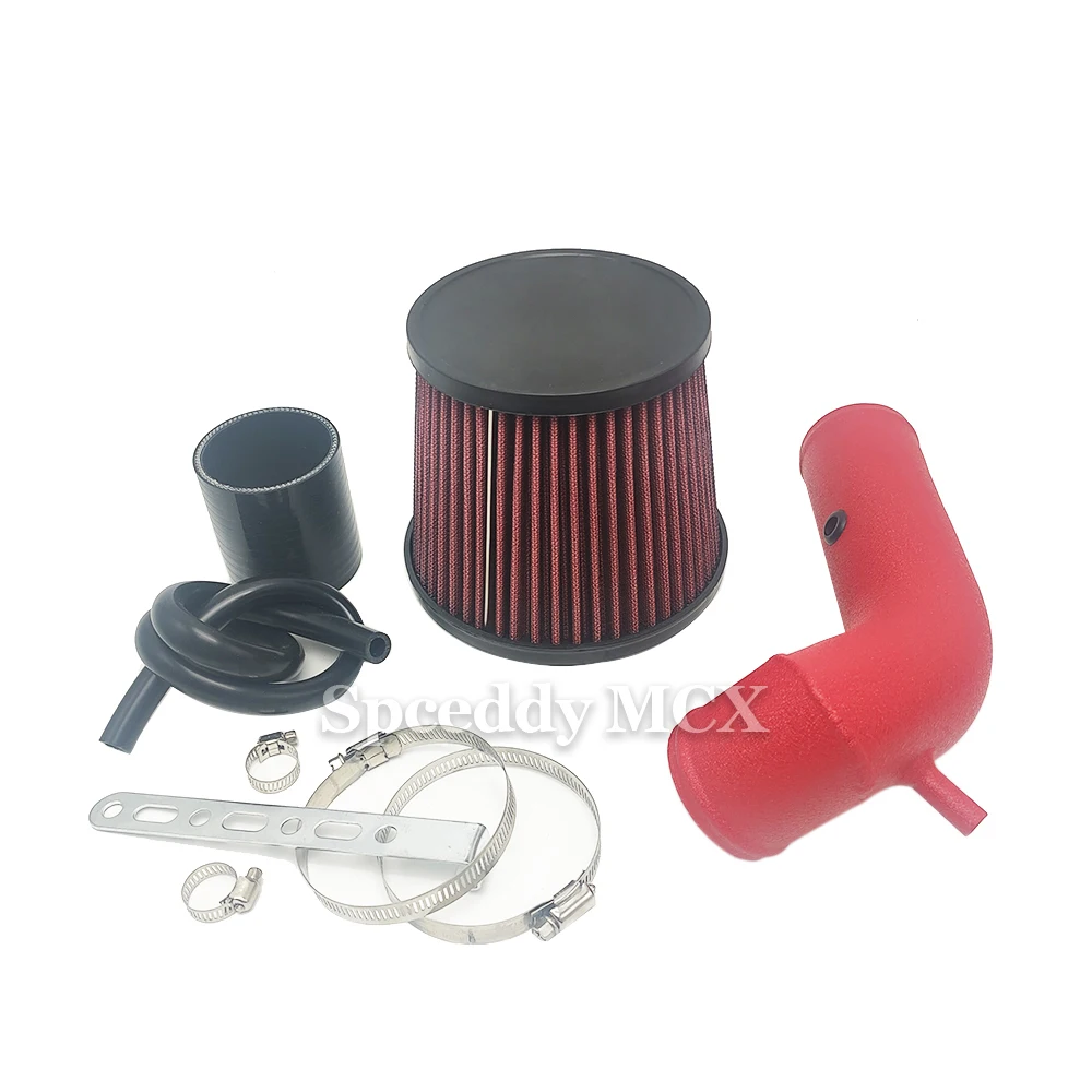 Cold Air Intake For Suzuki Swift 1.5 1.3L Red Aluminum Pipe With High Flow Air Filter Kit For Car Racing Sport