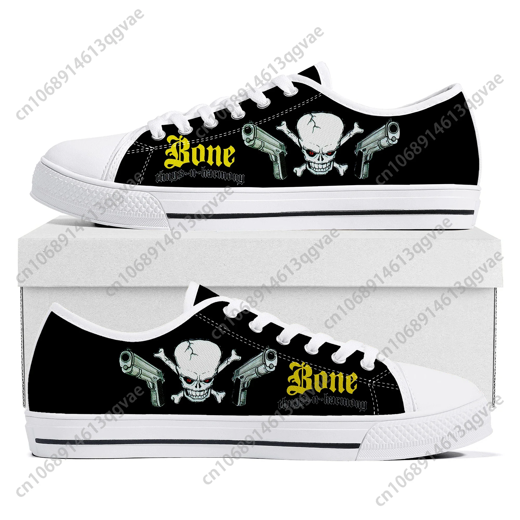 Bone Band Thugs Music N Rap Harmony Low Top Sneakers Womens Mens Teenager High Quality Shoes Custom Canvas Sneaker Couple Shoe