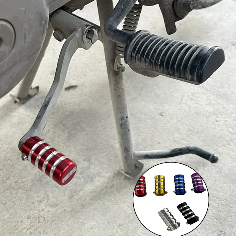 1Pcs Universal Motorcycle Gear Shift Shifter Lever Foot Pad Pedal Rubber Cover Moto Start Foot Pegs Pad Motorcycle Accessories